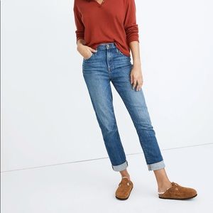 Madewell High Rise Slim Boyjean